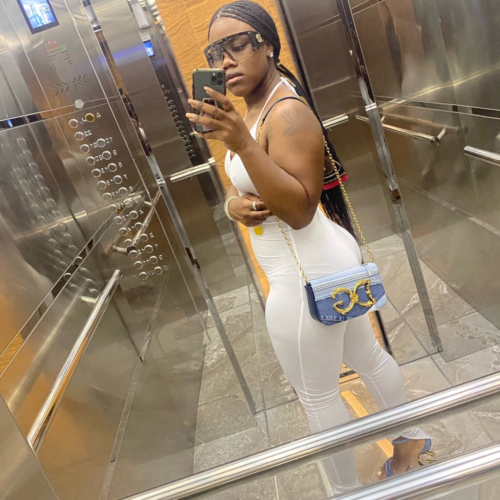 D&G DENIM PURSE ONLY